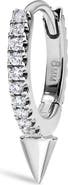 MARIA TASH Single Short Spike Diamond Eternity Clicker