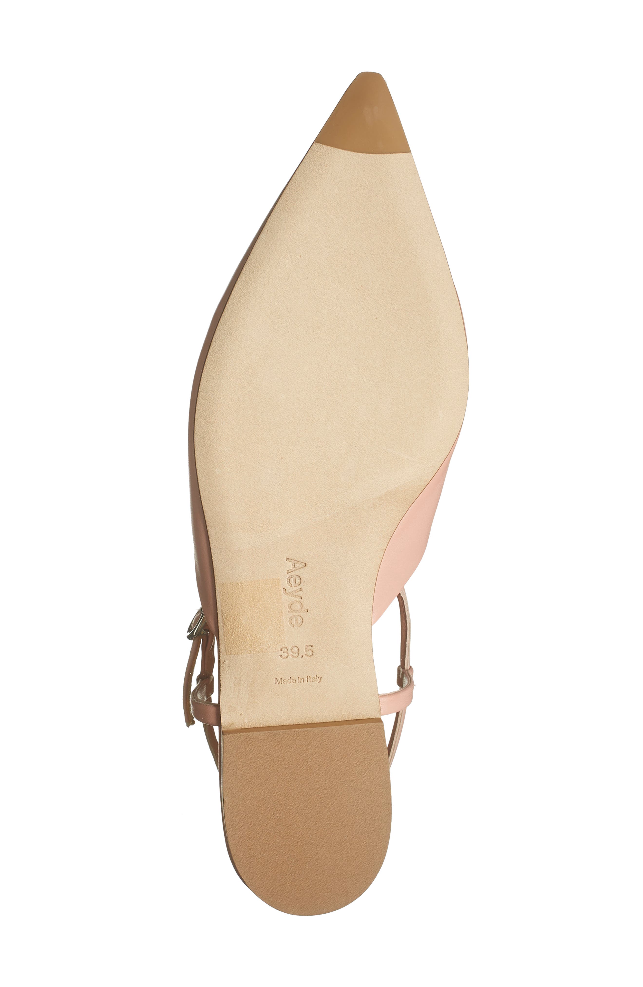 May Pointed Toe Flat, Alternate, color, PEACH