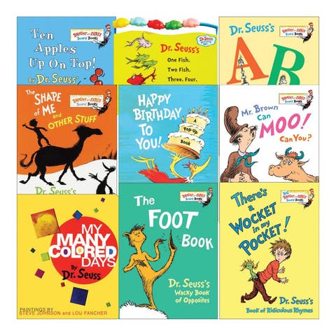Dr. Seuss Board Books - Set of 9