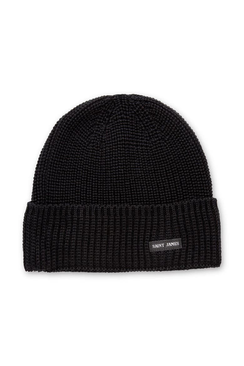 CANOT - Purl Knit Beanie, Main, color, Black