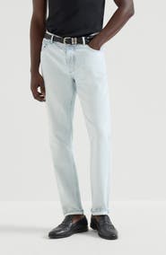 Brunello Cucinelli Lightweight denim trousers