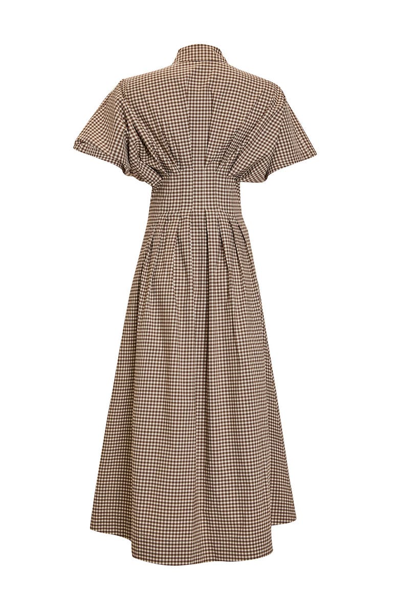 Swan Midi Shirt Dress, Alternate, color, CREAM-MINK