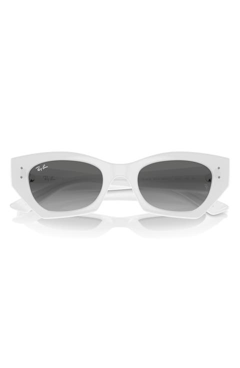 Zena 49mm Irregular Butterly Sunglasses