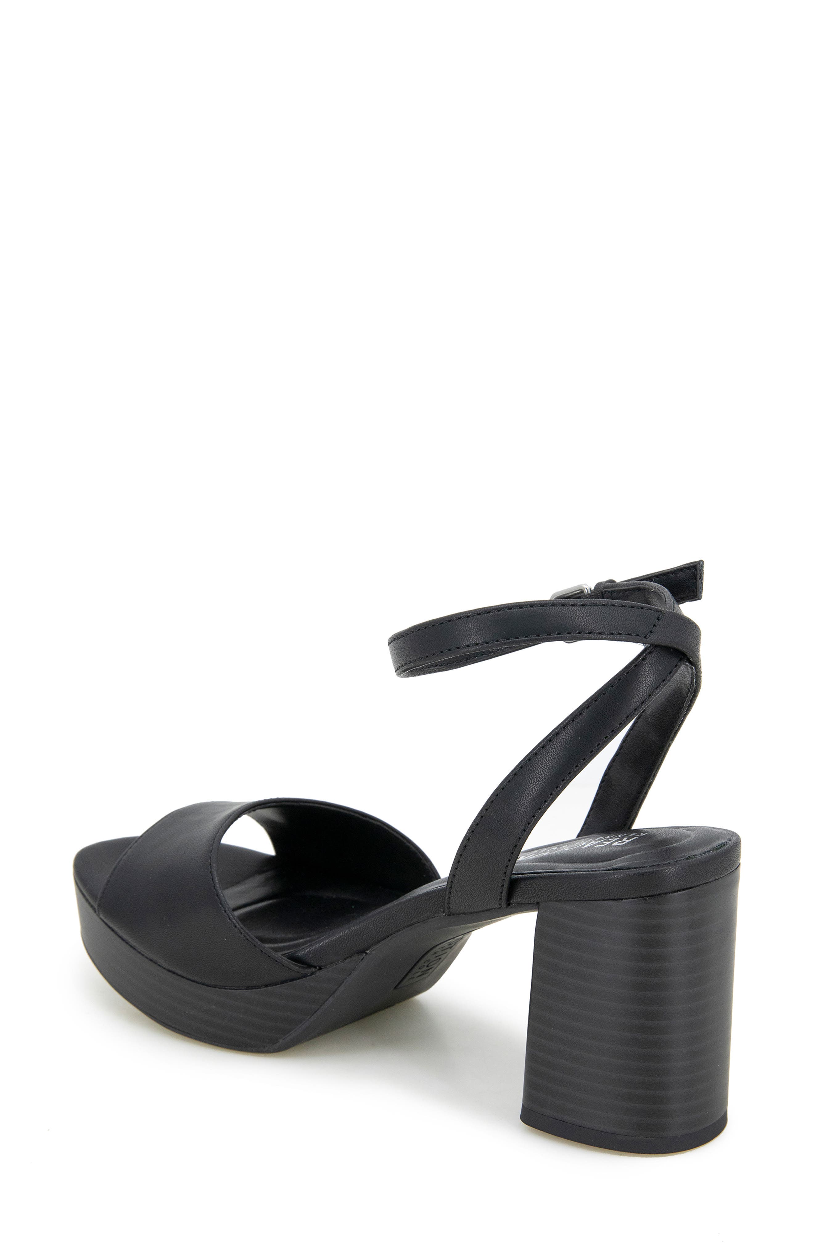 Reaction Kenneth Cole Ryanne Platform Sandal, Alternate, color, Black