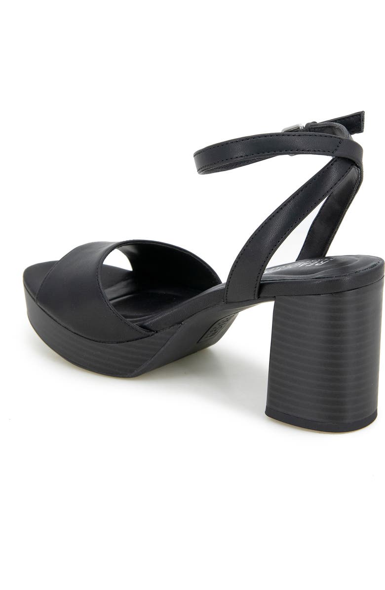Reaction Kenneth Cole Ryanne Platform Sandal, Alternate, color, Black