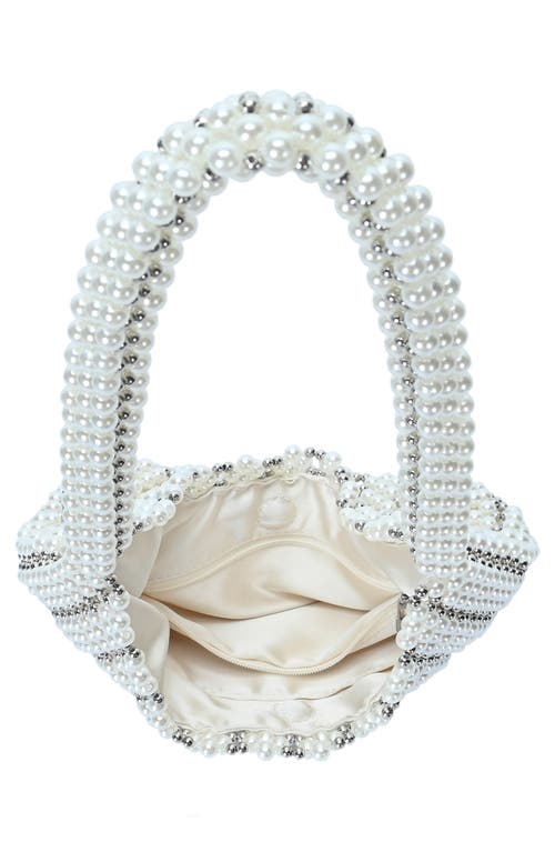 Starlet Faux Pearl Bead Shoulder Bag