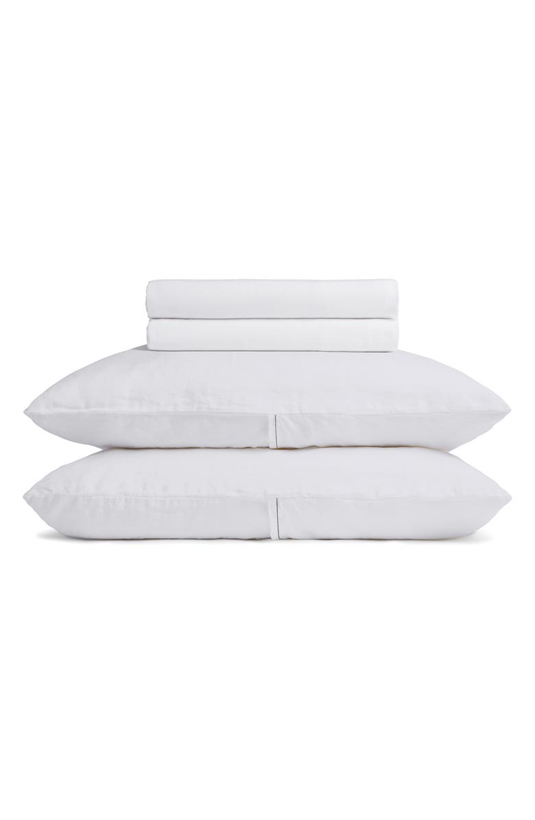 Parachute Heirloom Sheet Set, Main, color, White