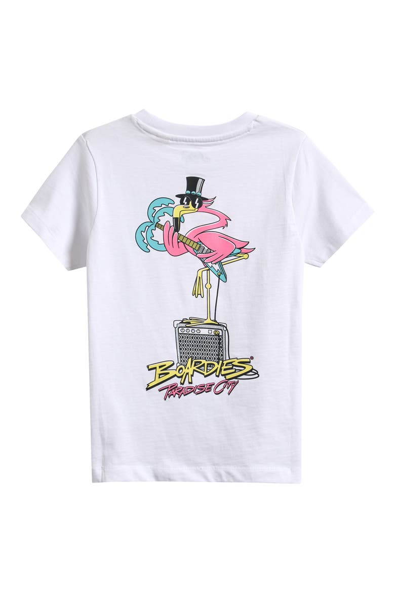 Kids' Cotton Graphic T-Shirt, Alternate, color, WHITE