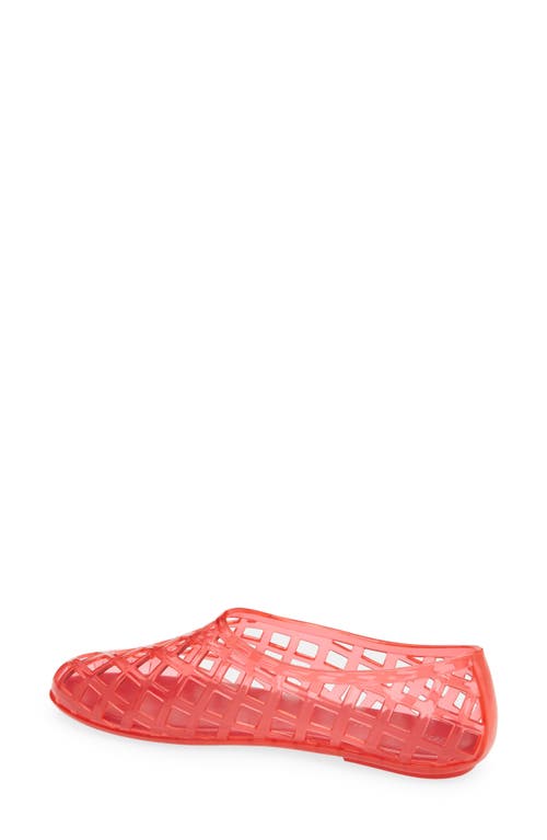 Jeffrey Campbell Jellz Slip-on In Red