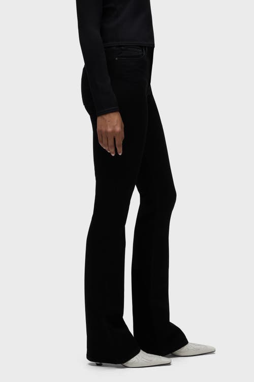 Hudson Jeans Barbara High Rise Bootcut In Black