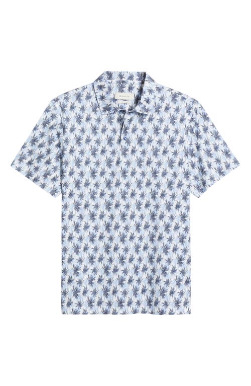 Shop Bugatchi Victor Ooohcotton® Palm Tree Print Polo