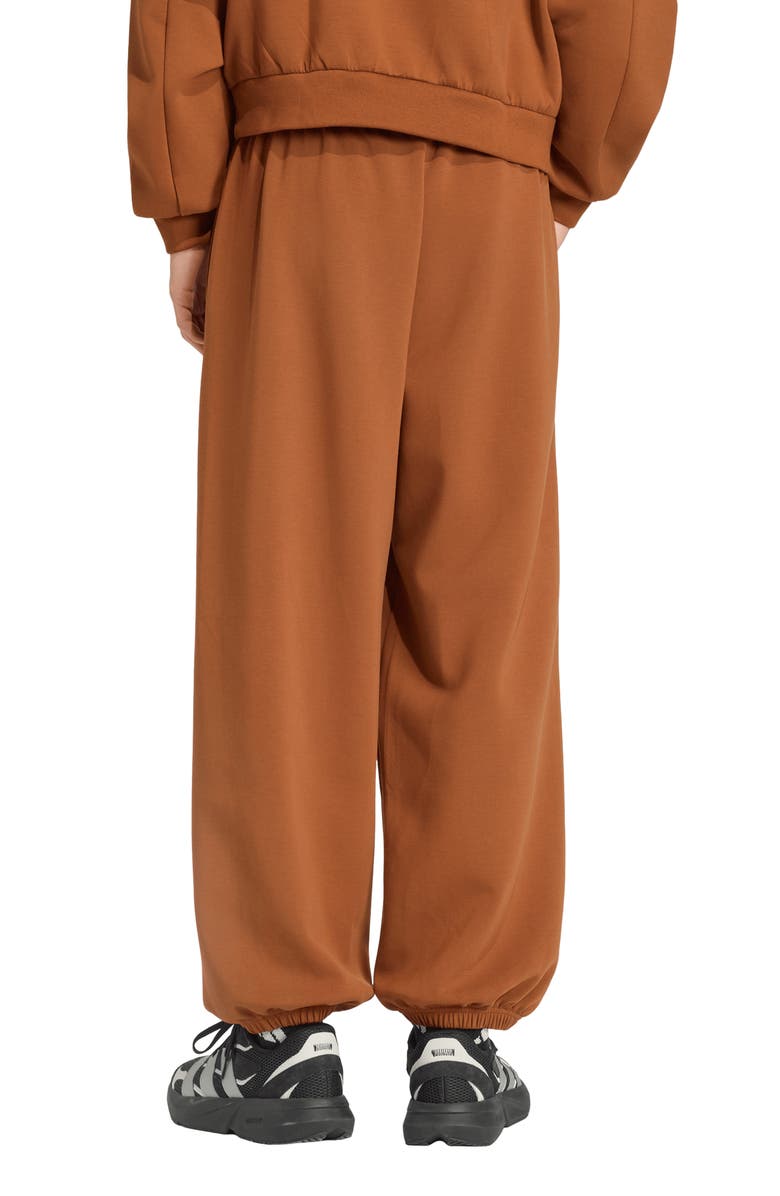 adidas Soft Lux Drawstring Pants, Alternate, color, Dusky Bronze