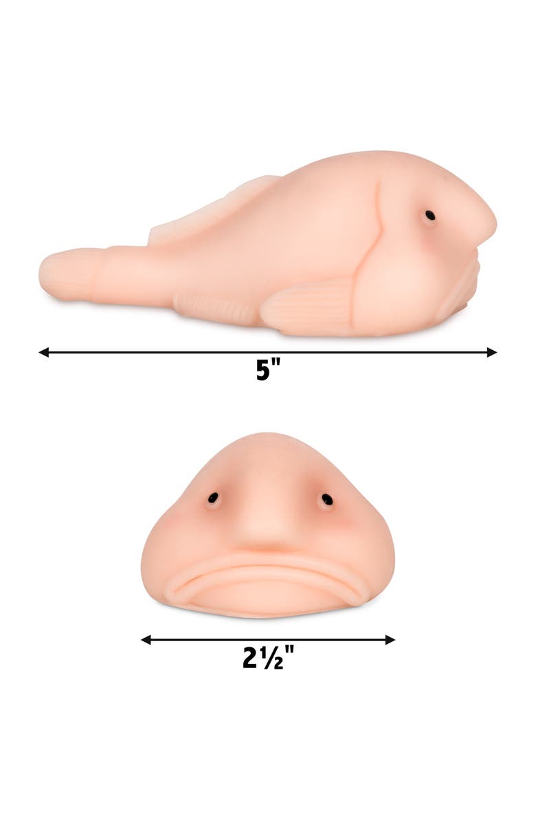 Archie McPhee Sunny The Happy Blobfish, Alternate, color, Multicolored