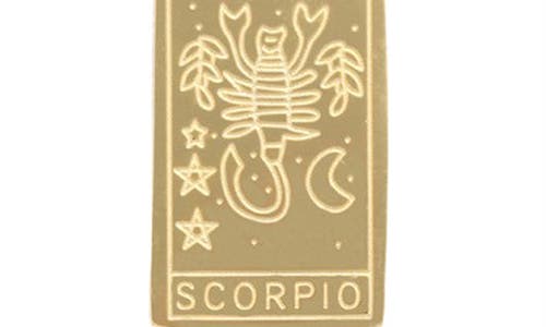 Petit Moments What's Your Sign Zodiac Pendant Necklace In Gold