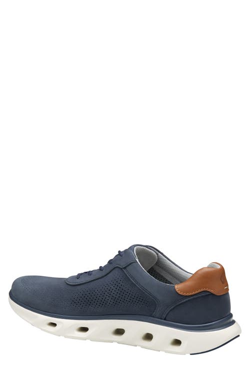 Johnston & Murphy Reactivate Sneaker In Navy Nubuck