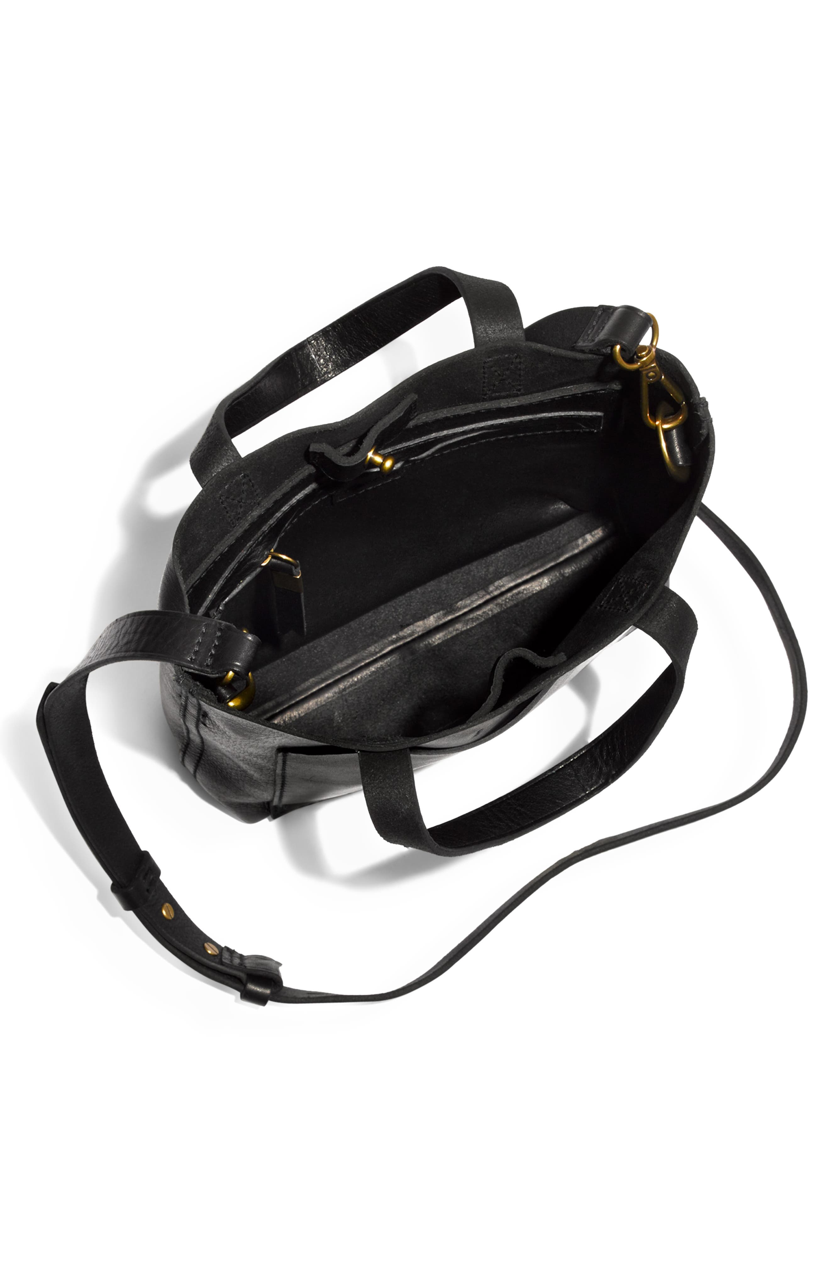 Madewell Small Transport Leather Crossbody, Alternate, color, 