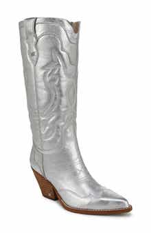 Sam Edelman James Pointed Toe Western Boot