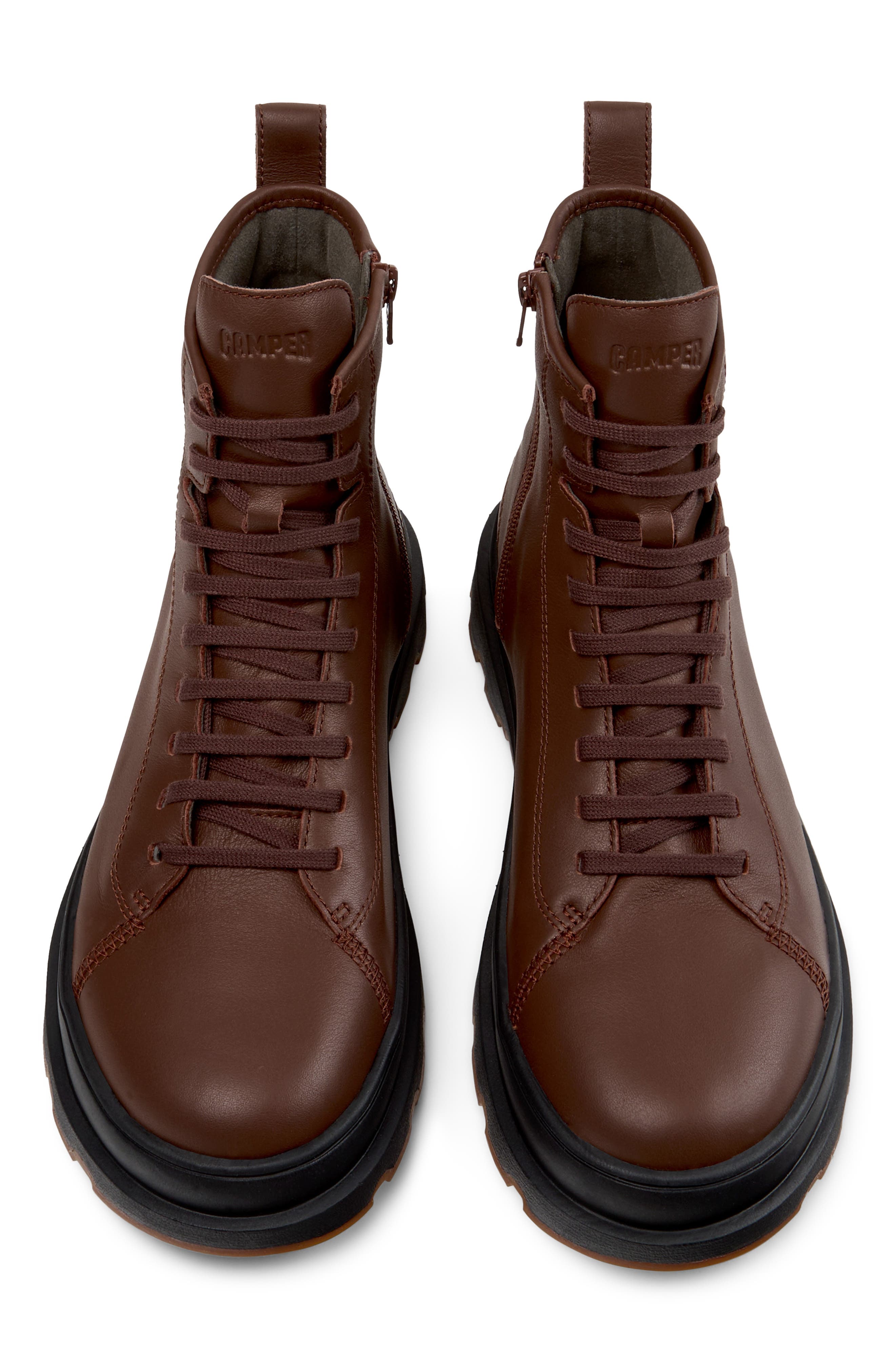 Brutus Hydroshield Waterproof Boot, Alternate, color, MEDIUM BROWN