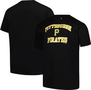PROFILE Men's Profile  Black Pittsburgh Pirates Big & Tall Heart & Soul T-Shirt