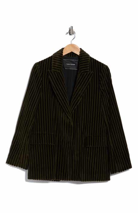 Longchamp Peak Lapel Corduroy Jacket