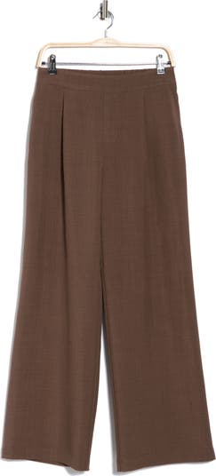 Pull-On Wide Leg Pants