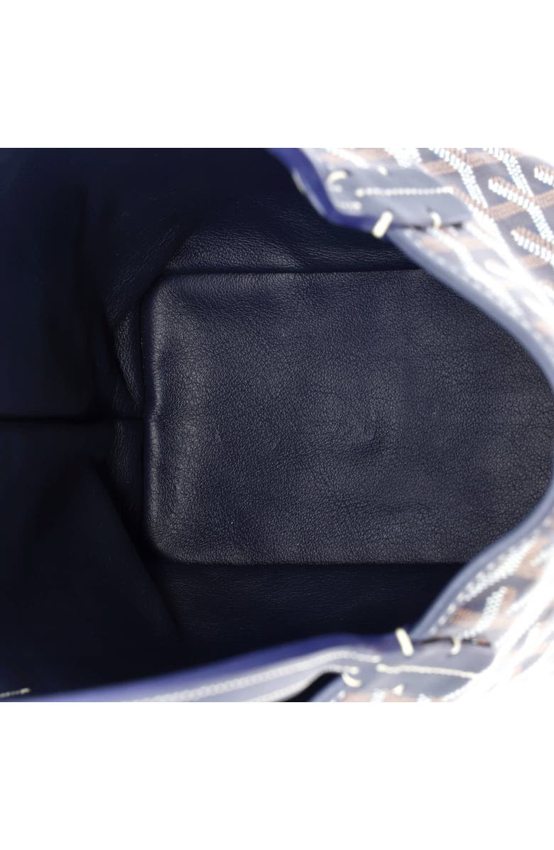 Pre-Owned Goyard Anjou Reversible Tote Coated Canvas Mini, Alternate, color, Blue