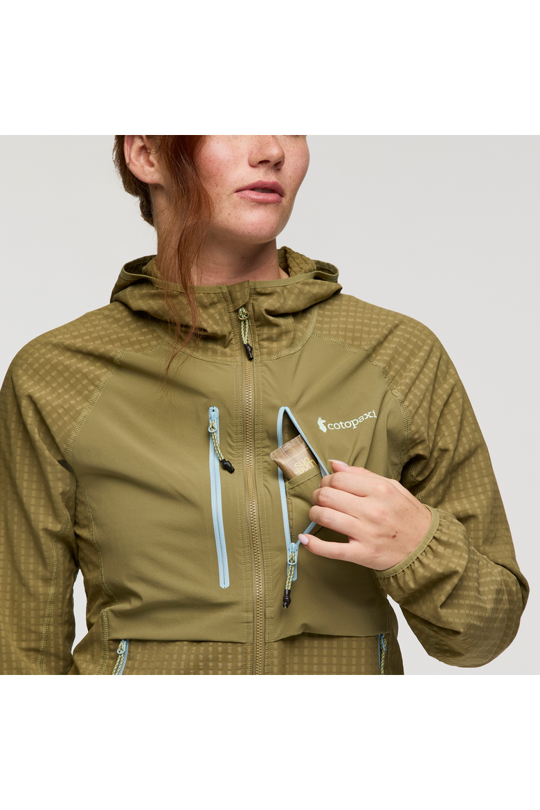 Yermo Hooded Jacket - Women's, Alternate, color, Fjord