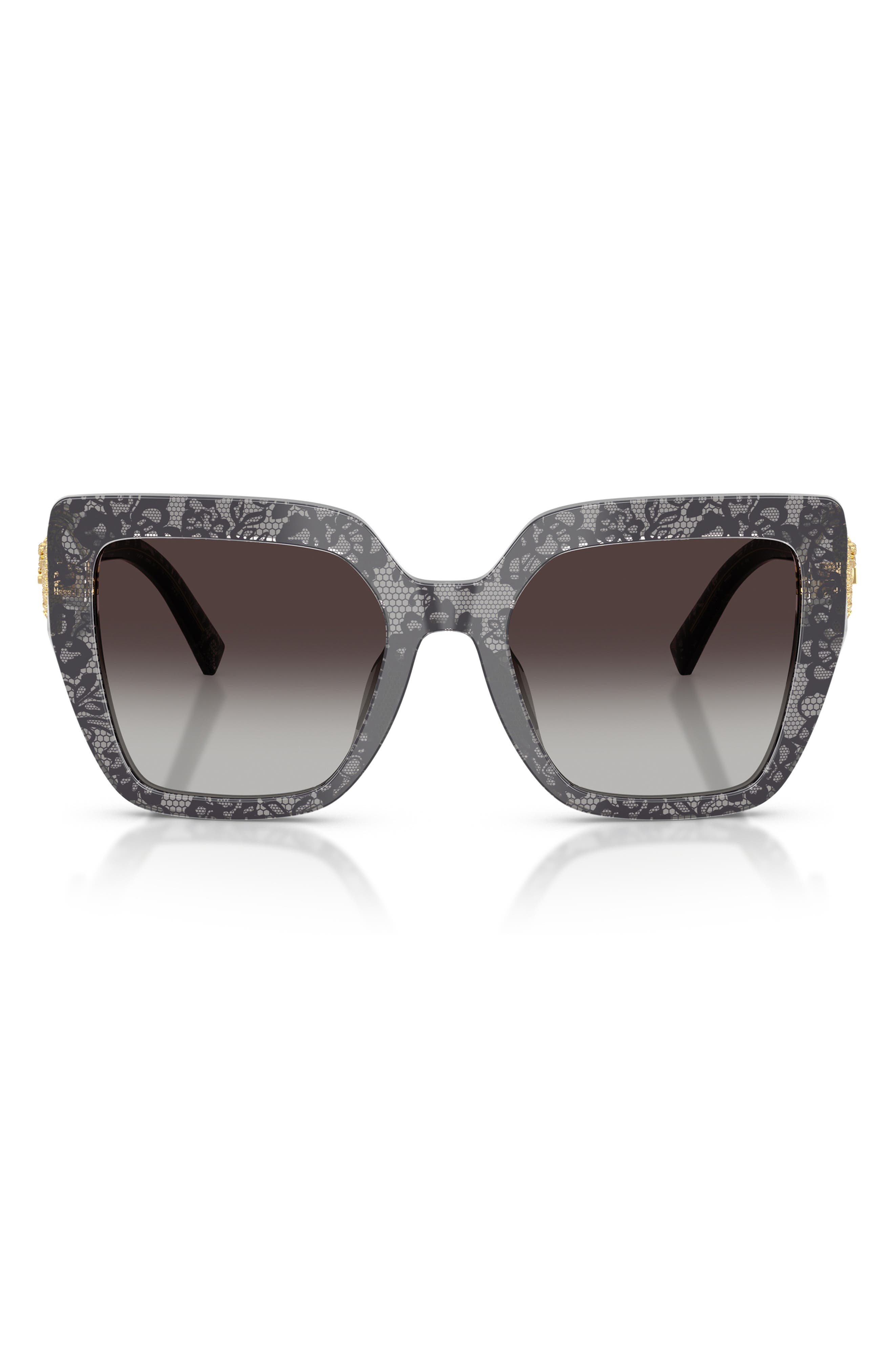 selected PRINT BLACK LACE / GREY