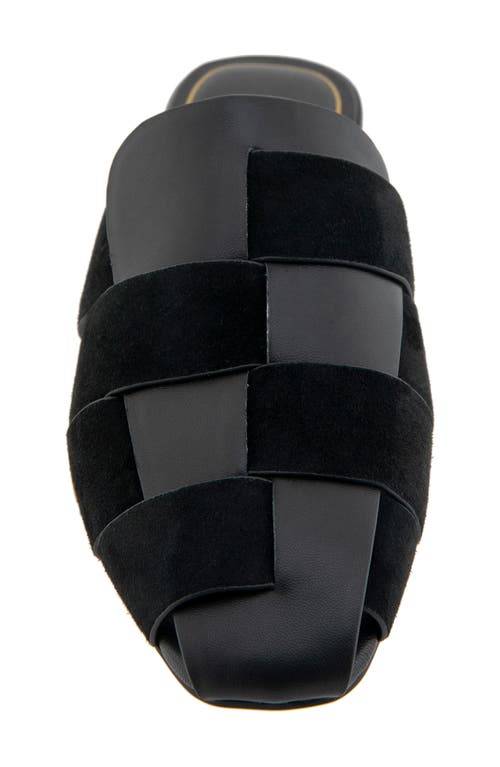 Kenneth Cole Faina Mule In Black Leather