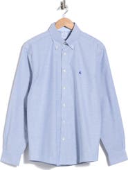 Brooks Brothers Regular Fit No Iron Button Front Shirt