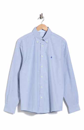 Regular Fit No Iron Button Front Shirt