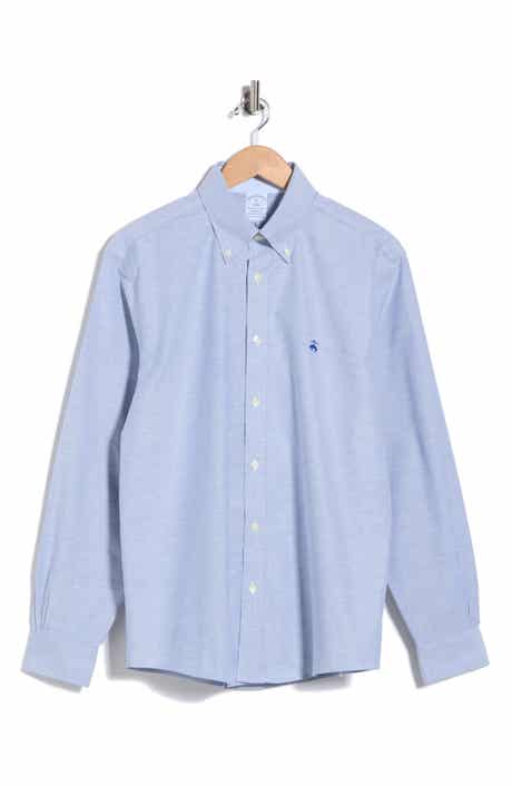 Regular Fit No Iron Button Front Shirt