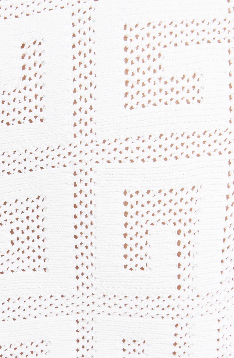 Givenchy 4G Logo Knit Minidress, Alternate, color, White