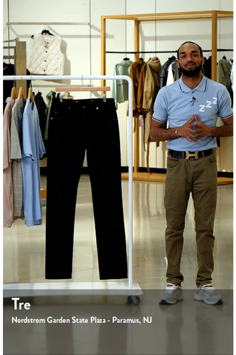 Everett Slim Straight Leg Jeans video