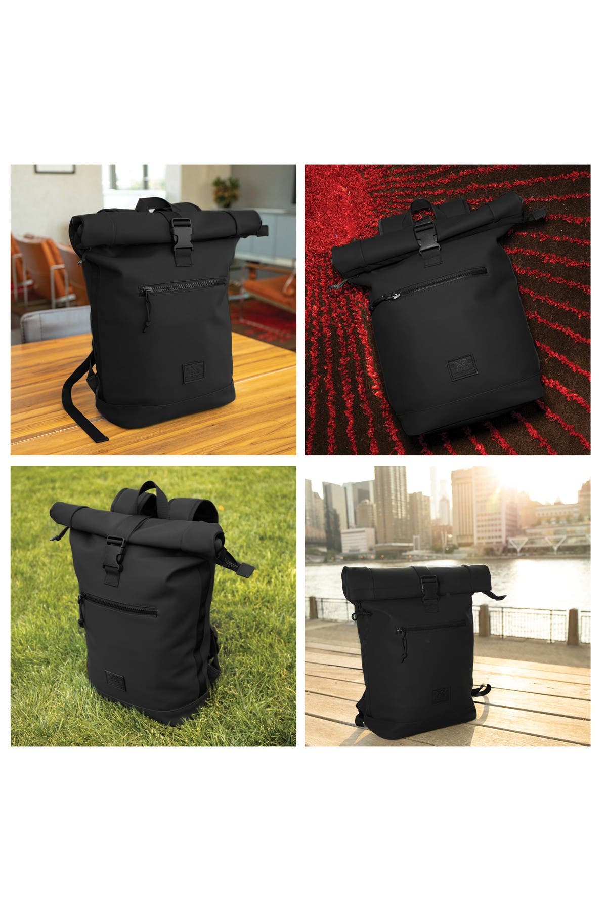 XRAY Waterproof Expandable Backpack, Alternate, color, Black