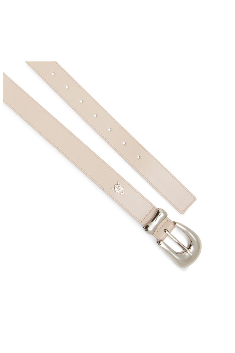 Nubuck Faux Leather Belt, Alternate, color, TAUPE