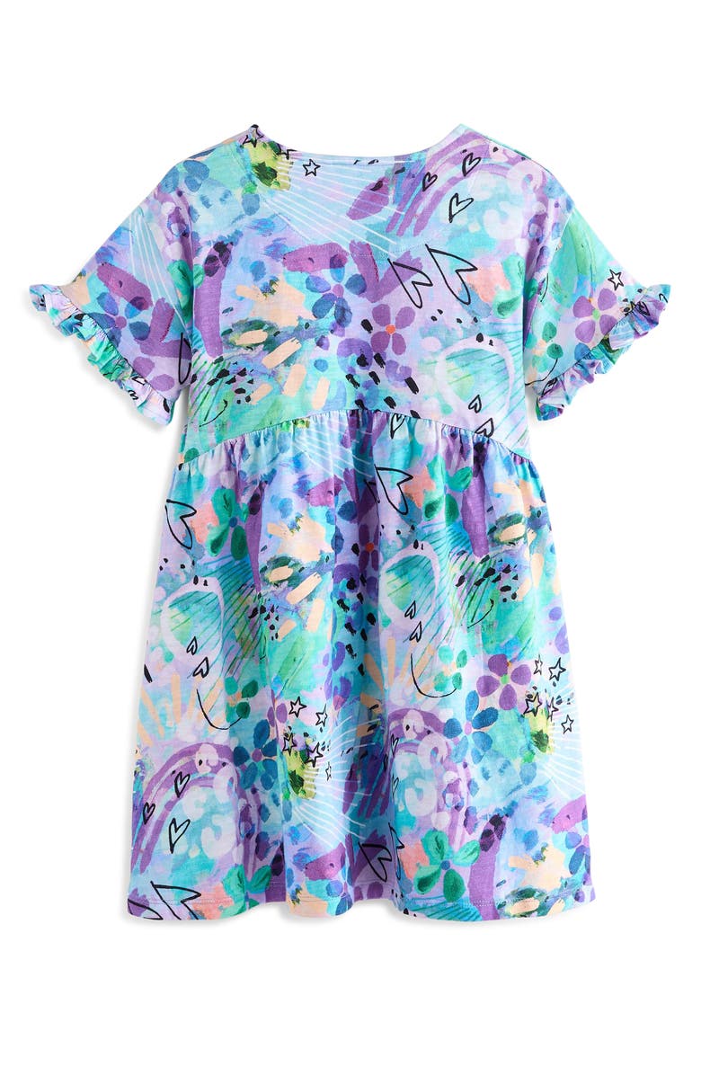 NEXT Kids' Empire Waist Cotton T-Shirt Dress, Alternate, color,