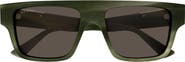 Gucci 53mm Rectangular Sunglasses