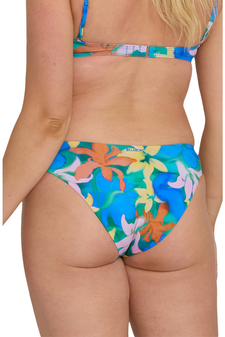 Agua Flores Bondi Bikini Bottoms, Alternate, color, BLUE MULTI