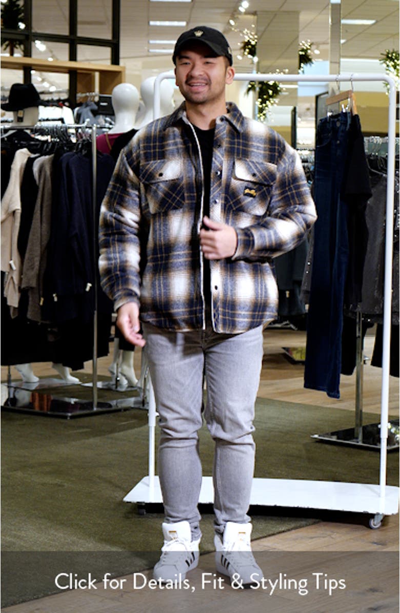 Plaid Cotton Overshirt, sales video thumbnail