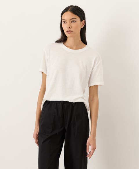 Organic Cotton Featherweight Slub Relaxed Tee