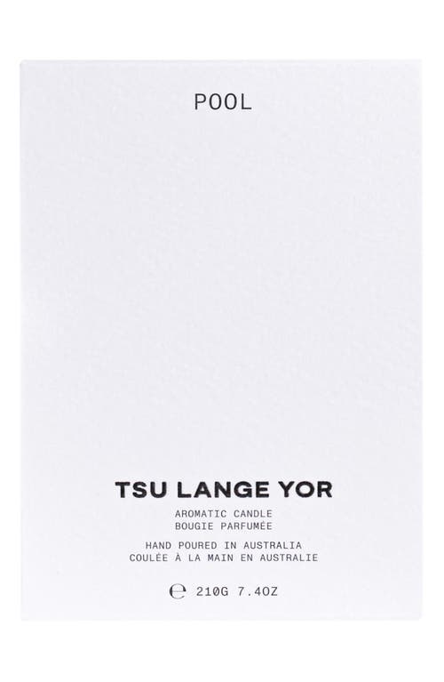 Tsu Lange Yor Pool Scented Candle In Multi