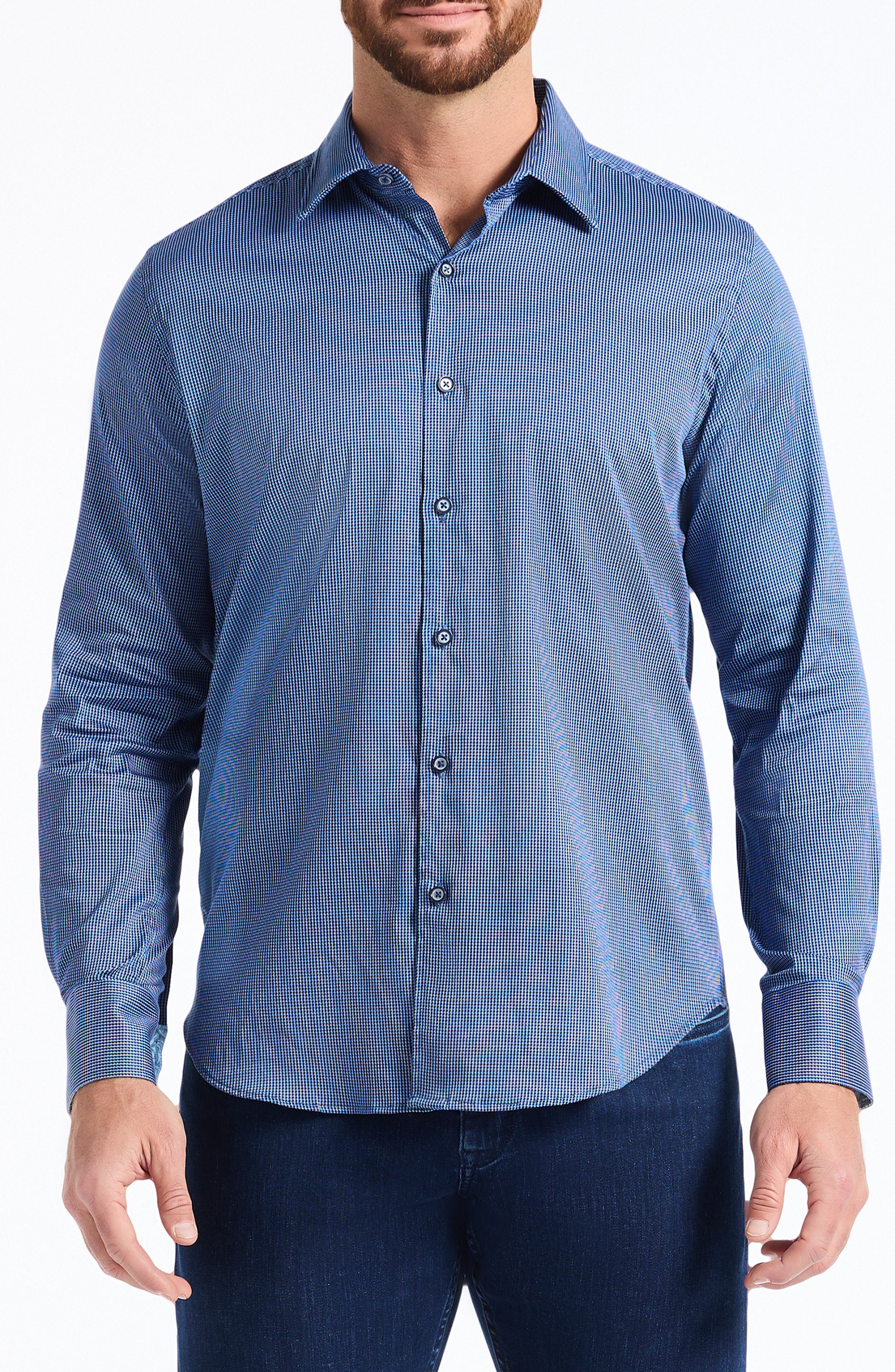 Cortland Long Sleeve Stretch Cotton Shirt
