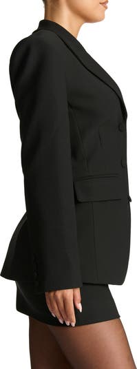 Megan Renee Structured Double Breasted Blazer