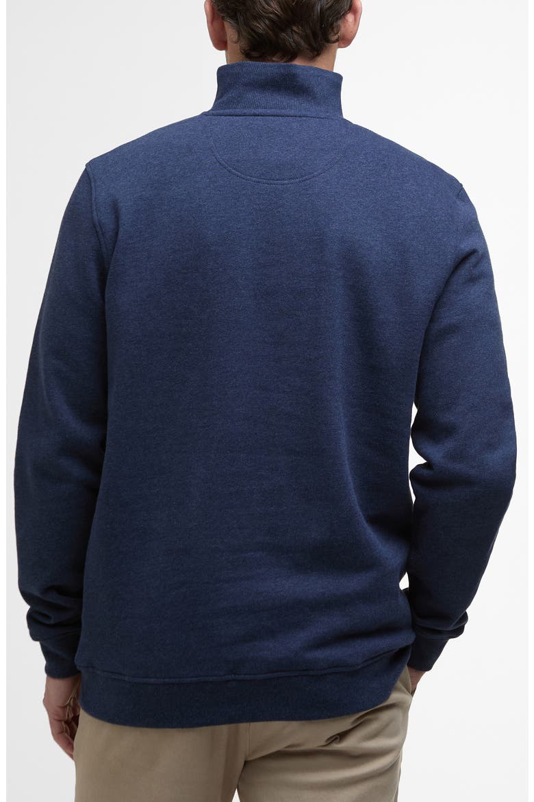 Nelson Cotton Half Zip Sweatshirt, Alternate, color, NAVY MARL