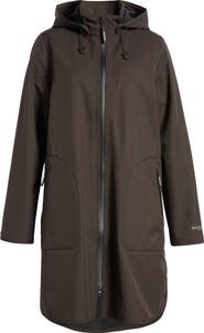 Ilse Jacobsen Hooded Water Repellent Rain Jacket
