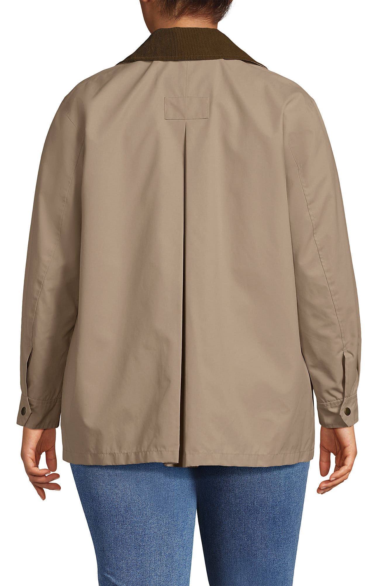 Plus Size Waxed Barn Jacket - image 2