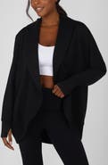 YOGALICIOUS London Open Front Scuba Knit Cardigan