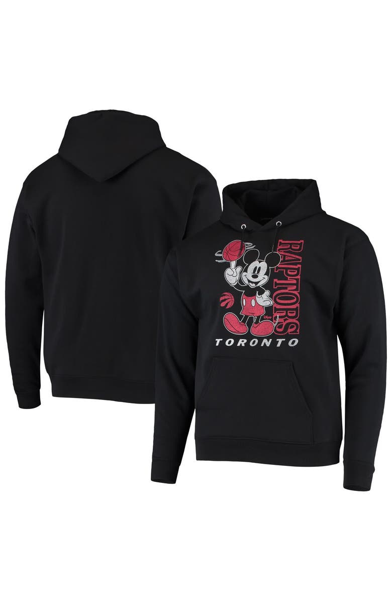 Junk Food Men's Junk Food Black Toronto Raptors Mickey Baller Pullover Hoodie, Alternate, color, 