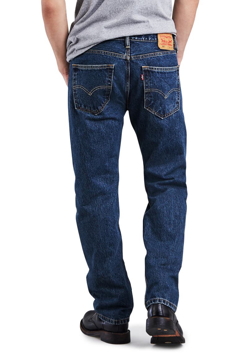 505™ Regular Dark Straight Jeans - 29–36" Inseam, Alternate, color, DARK SW